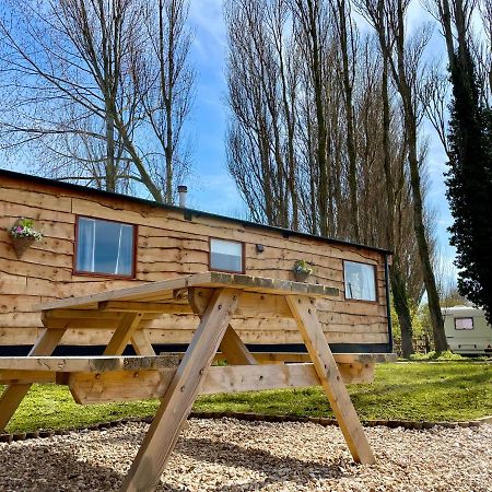 Poplar Lodge Log Caravan Kirkby on Bain Εξωτερικό φωτογραφία