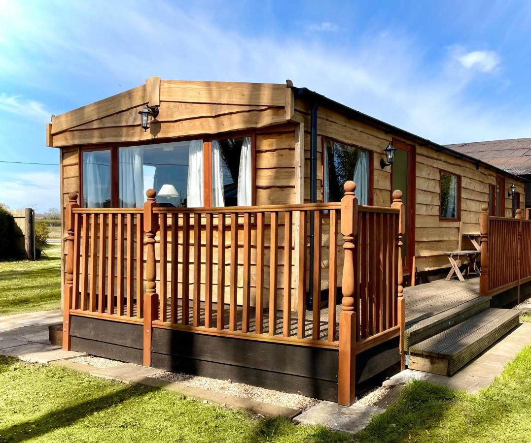 Poplar Lodge Log Caravan Kirkby on Bain Εξωτερικό φωτογραφία